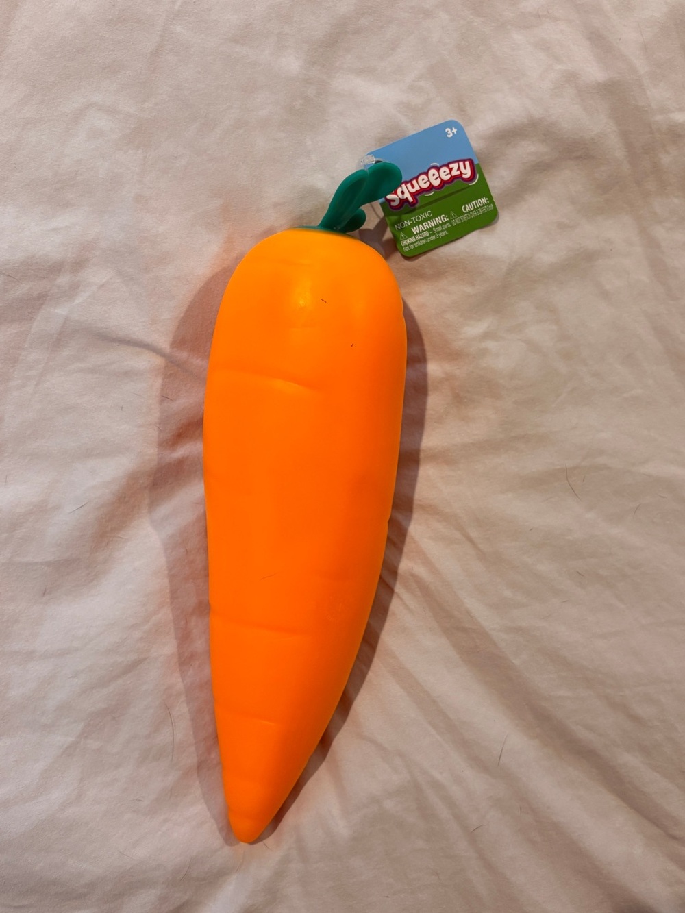 Orange Carrot Squeezy Toy - Kids Toys